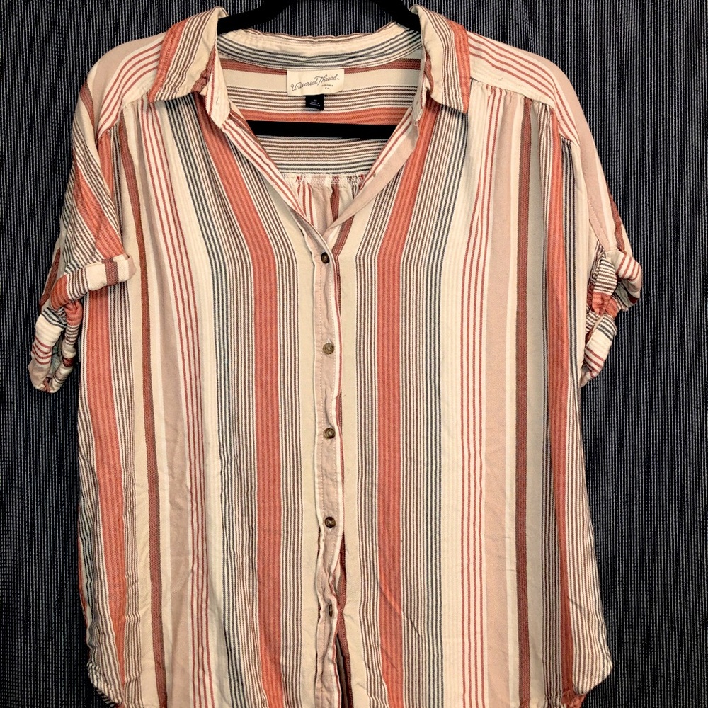 Striped Button Up Shirt
